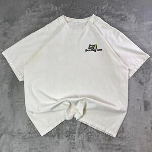 Y2K Drag Race Results com Racing Graphic T Shirt White Drag Racing Tee XL